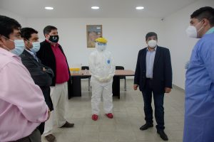 Alicia visitó el Centro de Salud Nº 9 en el Barrio San Benito de Río Gallegos