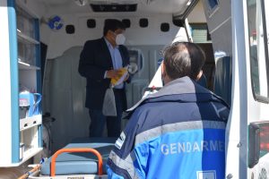 Autoridades de Salud recorrieron el área de sanidad de gendarmería en Río Gallegos