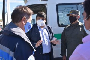 Autoridades de Salud recorrieron el área de sanidad de gendarmería en Río Gallegos