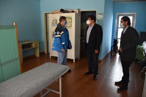 Autoridades de Salud recorrieron el área de sanidad de gendarmería en Río Gallegos