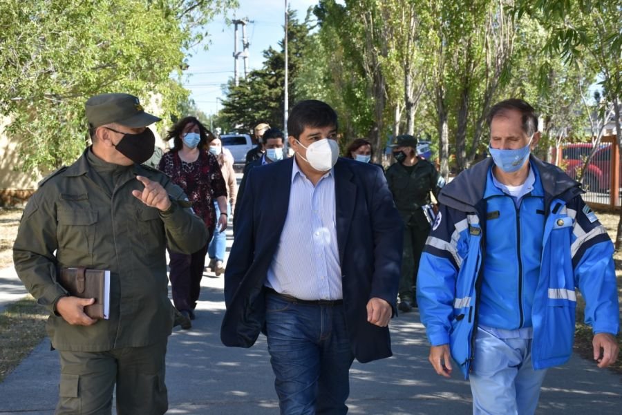 Autoridades de Salud recorrieron el área de sanidad de gendarmería en Río Gallegos