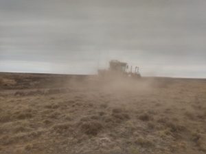 Articularon acciones para sofocar el incendio en inmediaciones de la Estancia Punta Loyola