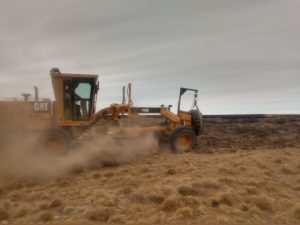 Articularon acciones para sofocar el incendio en inmediaciones de la Estancia Punta Loyola