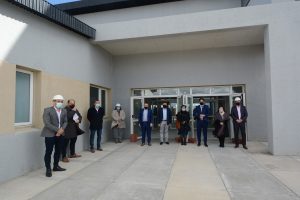Autoridades del Gobierno de Santa Cruz junto al ministro Trotta realizan recorrido por obras en Río Gallegos