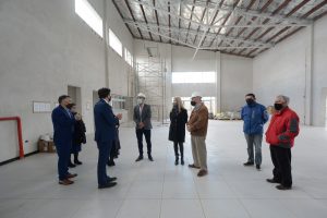 Autoridades del Gobierno de Santa Cruz junto al ministro Trotta realizan recorrido por obras en Río Gallegos