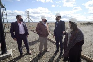 Autoridades del Gobierno de Santa Cruz junto al ministro Trotta realizan recorrido por obras en Río Gallegos