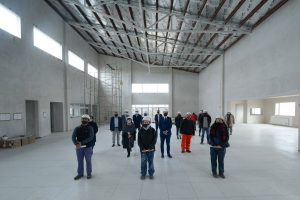 Autoridades del Gobierno de Santa Cruz junto al ministro Trotta realizan recorrido por obras en Río Gallegos