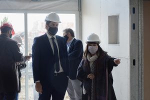 Autoridades del Gobierno de Santa Cruz junto al ministro Trotta realizan recorrido por obras en Río Gallegos