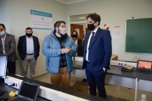 Autoridades del Gobierno de Santa Cruz junto al ministro Trotta realizan recorrido por obras en Río Gallegos