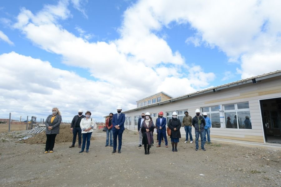 Autoridades del Gobierno de Santa Cruz junto al ministro Trotta realizan recorrido por obras en Río Gallegos