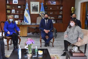 Alicia recibió al Ministro de Educación de la Nación