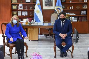 Alicia recibió al Ministro de Educación de la Nación