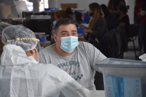 Realizaron operativo de detección en el Ministerio de Salud y Ambiente