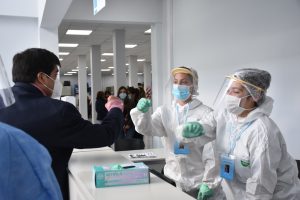 Realizaron operativo de detección en el Ministerio de Salud y Ambiente