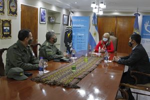 Alicia se reunió con Autoridades de Gendarmería Nacional