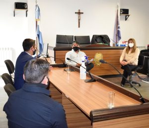 Autoridades del Ministerio de Seguridad se reunieron con jueces de la cámara oral