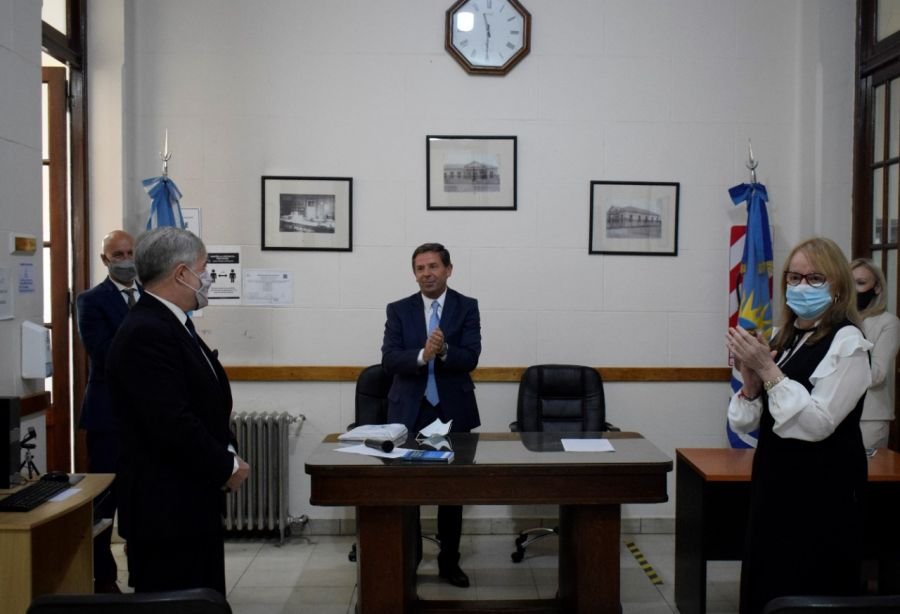 Alicia acompañó la jura del nuevo Juez Federal del Juzgado Primera Instancia de Río Gallegos