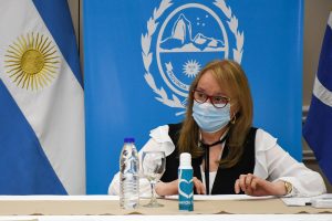 Alicia Kirchner se reunió con jueces federales tras la jura de Vázquez