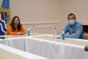 Perincioli destacó que las dos obras del interconectado se realizan con fondos propios