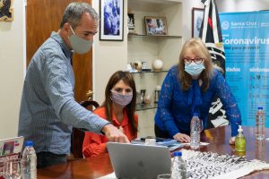Alicia se reunió con investigadores del CONICET