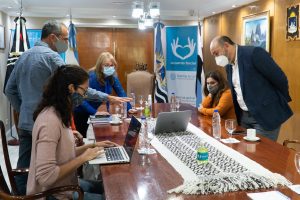 Alicia se reunió con investigadores del CONICET