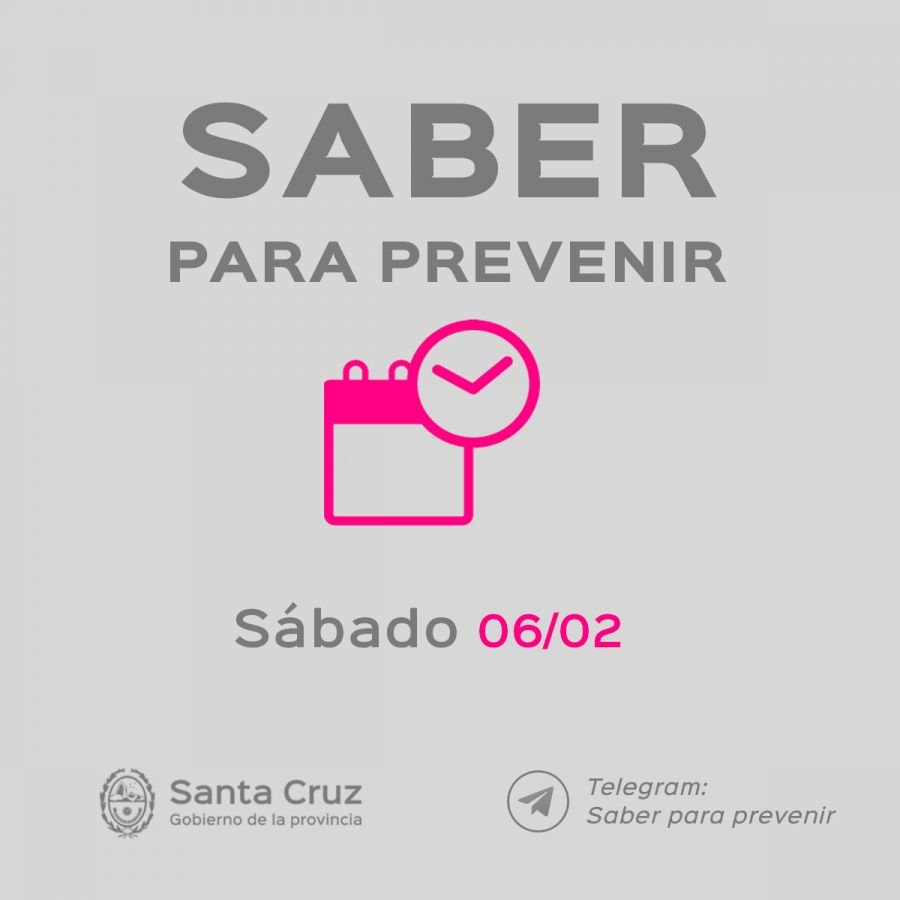 Saber Para Prevenir | Informe Epidemiológico | sábado 6 de febrero