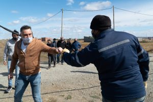 Servicios Públicos concluye obra de baja tensión para 1500 familias de Río Gallegos
