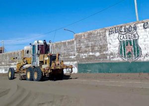 Realizan el acondicionamiento de las canchas y predios de Clubes de Caleta Olivia