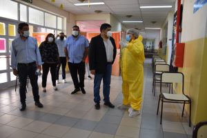 Segunda jornada de trabajo del Gabinete provincial en Caleta Olivia
