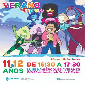 “Verano Express”: Una propuesta para lxs niñxs de Río Gallegos