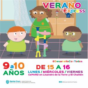 “Verano Express”: Una propuesta para lxs niñxs de Río Gallegos