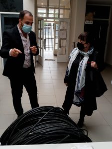 El Gobierno avanza en la instalación de fibra óptica para brindar conectividad y el acceso a contenidos digitales