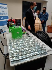El Gobierno avanza en la instalación de fibra óptica para brindar conectividad y el acceso a contenidos digitales