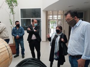 El Gobierno avanza en la instalación de fibra óptica para brindar conectividad y el acceso a contenidos digitales