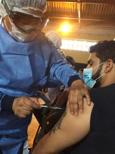 Avanza la vacunación al personal de salud