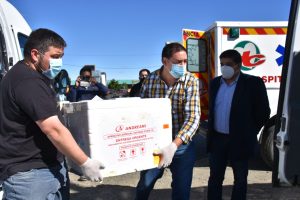 Autoridades de Salud recorren los hospitales de la provincia