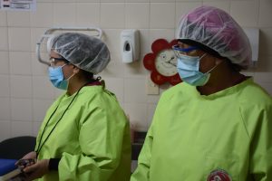 Autoridades de Salud recorren los hospitales de la provincia