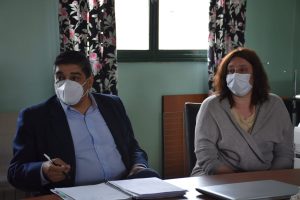 Autoridades de Salud recorren los hospitales de la provincia