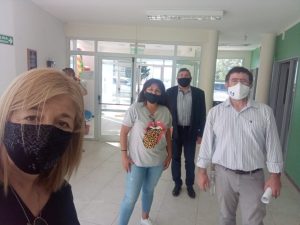 Autoridades de Educación visitaron instituciones escolares en distintas localidades de Santa Cruz