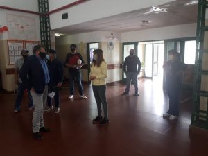 Autoridades de Educación visitaron instituciones escolares en distintas localidades de Santa Cruz