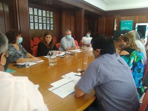Autoridades Provinciales desarrollaron intensa agenda de trabajo con integrantes de la Cartera Social de Nación