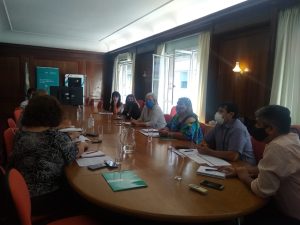 Autoridades Provinciales desarrollaron intensa agenda de trabajo con integrantes de la Cartera Social de Nación