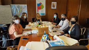 Autoridades Provinciales desarrollaron intensa agenda de trabajo con integrantes de la Cartera Social de Nación