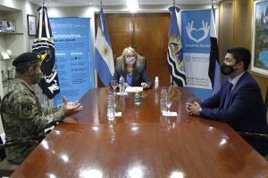 Alicia recibió al nuevo comandante de la XI Brigada Mecanizada