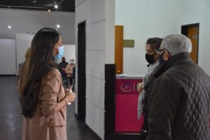 García y Weinzettel estuvieron presentes en el inicio del “Vacunar para Prevenir” en Río Gallegos