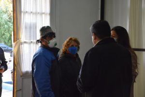 García y Weinzettel estuvieron presentes en el inicio del “Vacunar para Prevenir” en Río Gallegos