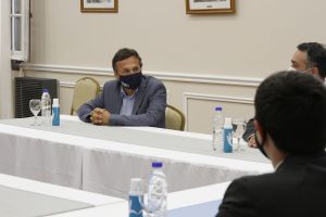 Alicia se reunió con autoridades de la Comisión Nacional de Regulación del Transporte