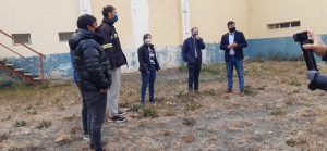 Realizan trabajos de acondicionamiento de espacios para actividades deportivas