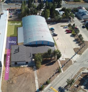 Realizan trabajos de acondicionamiento de espacios para actividades deportivas
