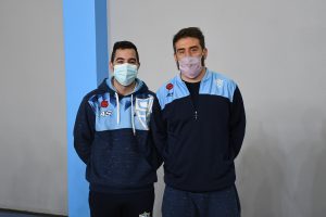La Gobernadora visitó al primer equipo del Club Hispano Americano que compite en la Liga Nacional de Básquet